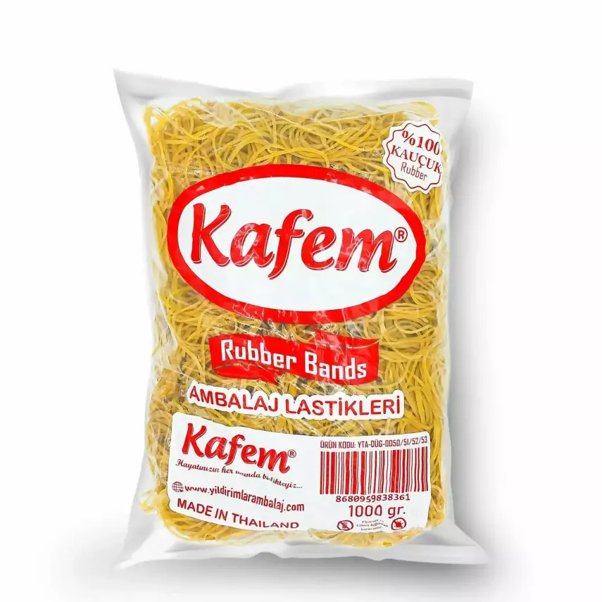 Kafem Kauçuk Lastik Para Lastiği 7 Cm - 1