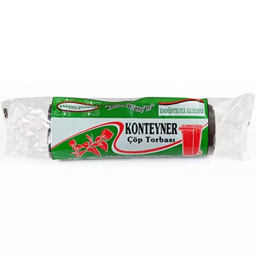 Kazanç Çöp Poşeti Konteyner Mavi 900 Gr 240 Lık 120x150 - 1