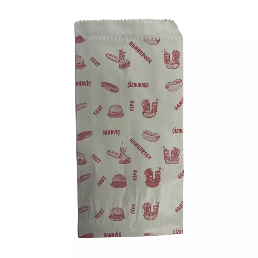 Kese Kağıdı Pide Burger 12,5x22 Tks - 1