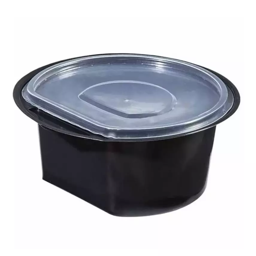 Özge Plastik Çorba Kasesi ve Kapağı Set 145mm 300lü Takım - 1