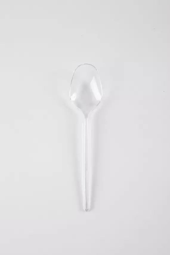 Poppy Süp Plastik Kaşık Şeffaf 1,25 Gr 100'lü - 1